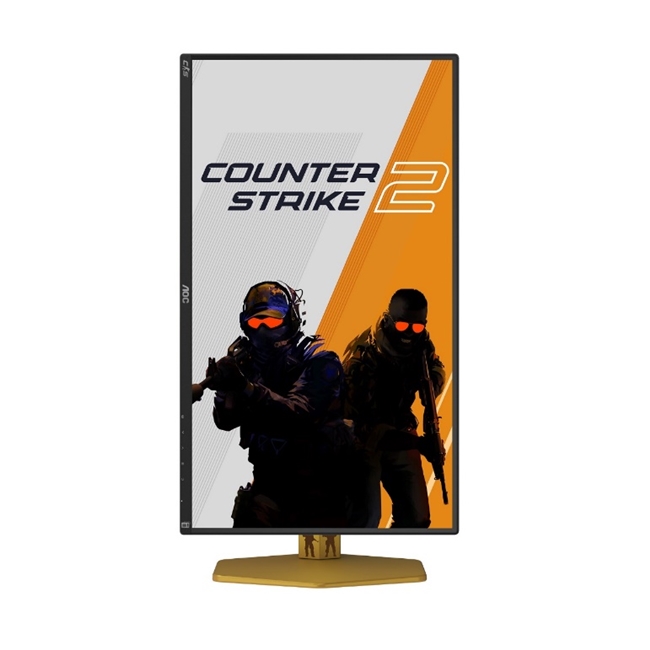 CS联名定制显示器CS25G为硬核玩家而生CQ9电子游戏网站至强火力G速狙击！AOC(图4)